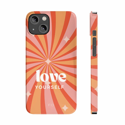 Love Yourself Slim Case for iPhone 14 Series - Stereotech