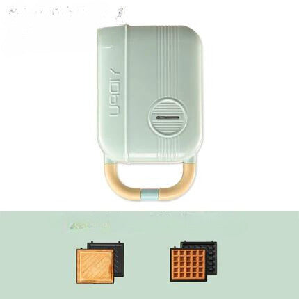 Mini Sandwich Machine Breakfast Maker Multi Cookers Toasters Electric Ovens Hot Plates Bread Pancake Waffle Donuts - Stereotech