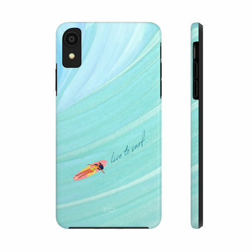 Live to Surf Tough Case For iPhone With Wireless Charging - Stereotech