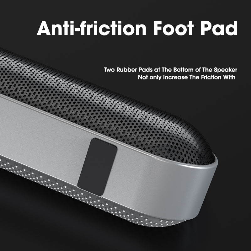 Computer Soundbar Desktop Bluetooth Speakers Rechargeable 6D Deep Bass Stereo Subwoofer AUX Wired for Laptop PC TV Loudspeaker