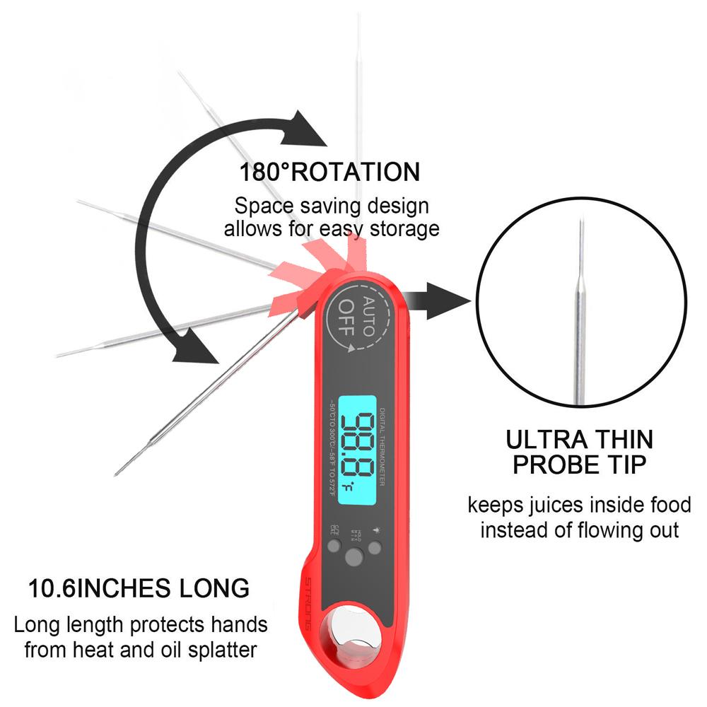 Digital Kitchen Thermometer - Stereotech
