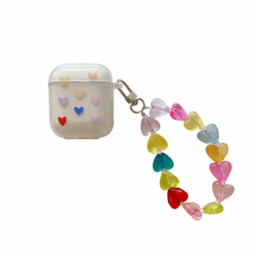 Color Love Chain Earphone Protective Case - Stereotech