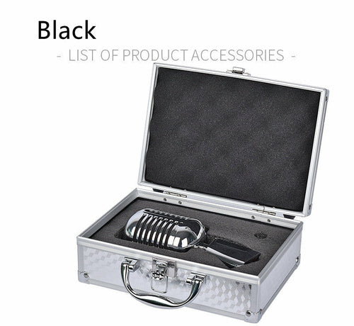 Retro Metal Home Stage Microphone - Stereotech