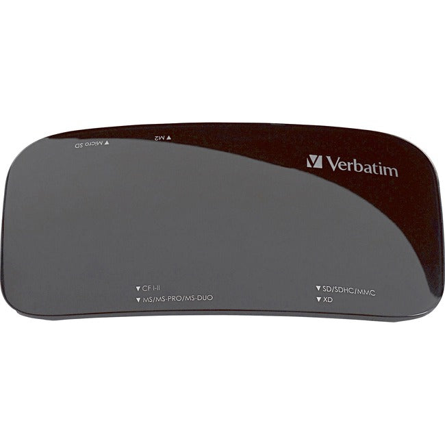 Verbatim Universal Card Reader, USB 2.0 - Black - Stereotech