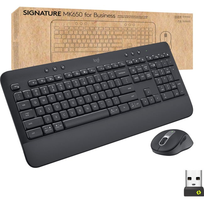 Logitech Signature MK650 Combo for Business Wireless Mouse and Keyboard Combo - Stereotech