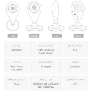 1080P HD Wireless Mini Security WiFi Camera - Stereotech