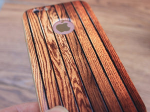 Carbonized Wood iPhone Bumper Case
