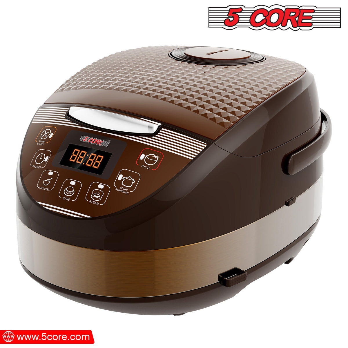Electric 5 Core Asian Rice Cooker - Stereotech