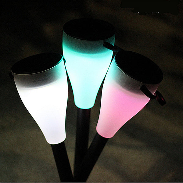 Colorful Solar LED Night Light Garden Lamp - Stereotech