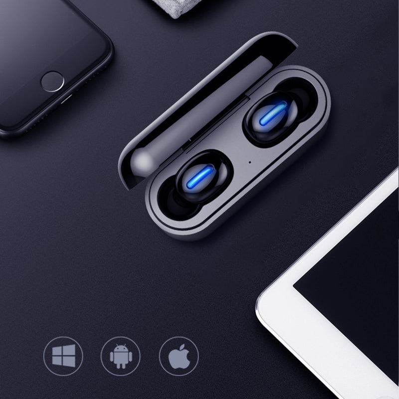 Binaural Mini Bluetooth Headset - Stereotech