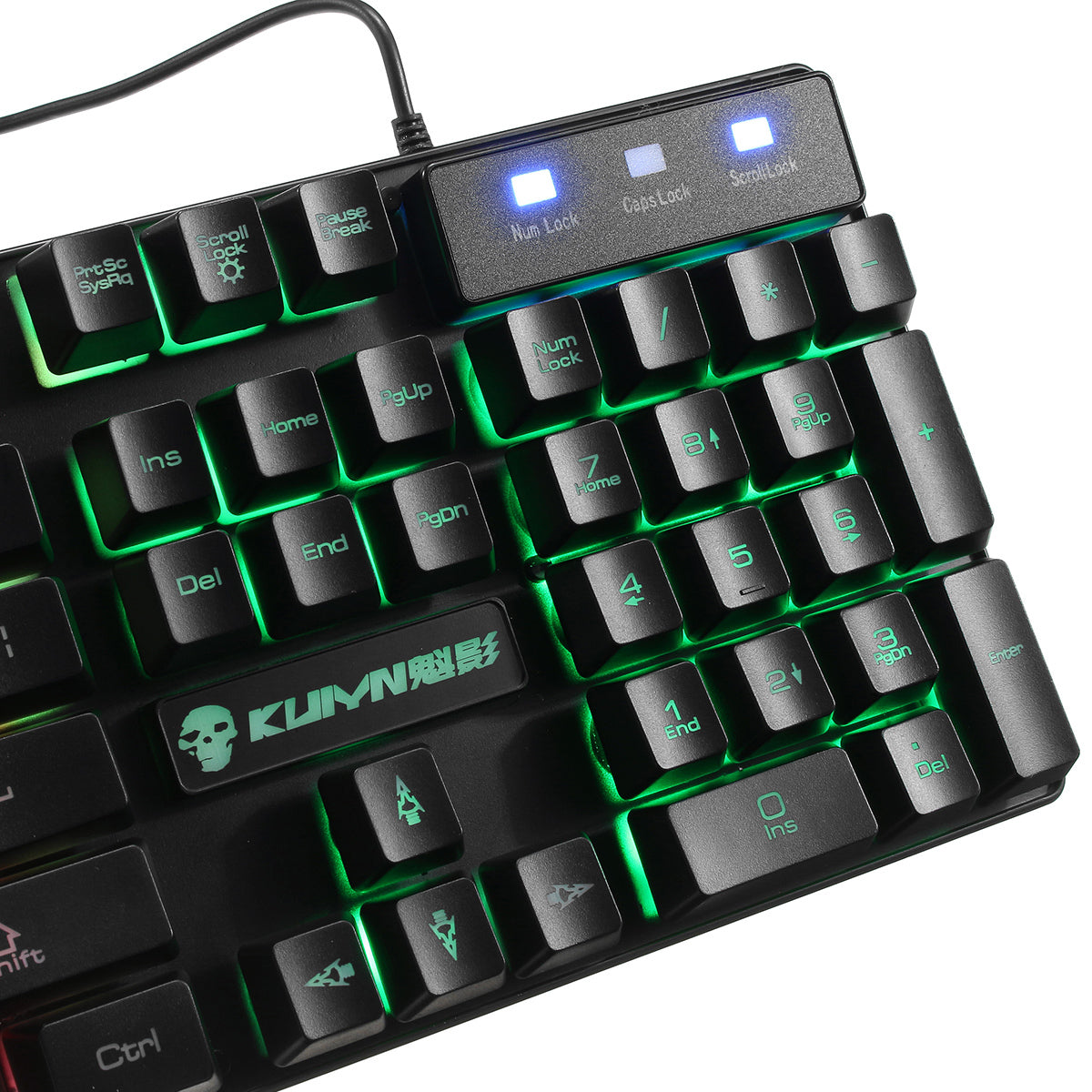 2400DPI LED Gaming Mouse &amp; Keyboard - Stereotech