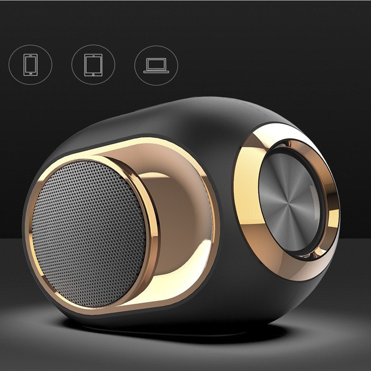 Olden Golden Bluetooth Speaker - Stereotech