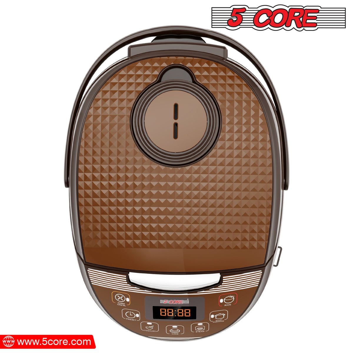 Electric 5 Core Asian Rice Cooker - Stereotech