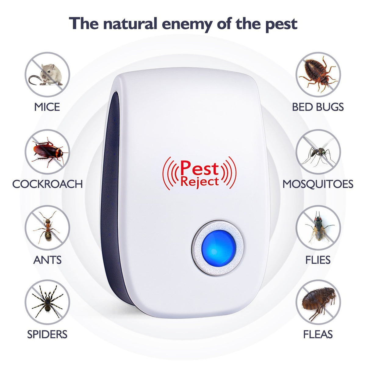 Direct Selling Ultrasonic Electronic Mosquito Killer Household Children&#39;S Insect Repeller Mini Mouse Repeller