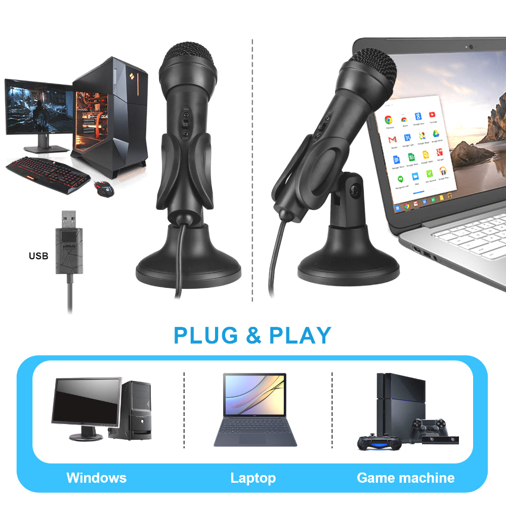 2.5M Wired Music Microphone with Type-C Converter - Perfect for Live Singing, Voice Chat, Network Education, Gaming Live Broadcast, and More - Hot Selling Product with Easy Conversion