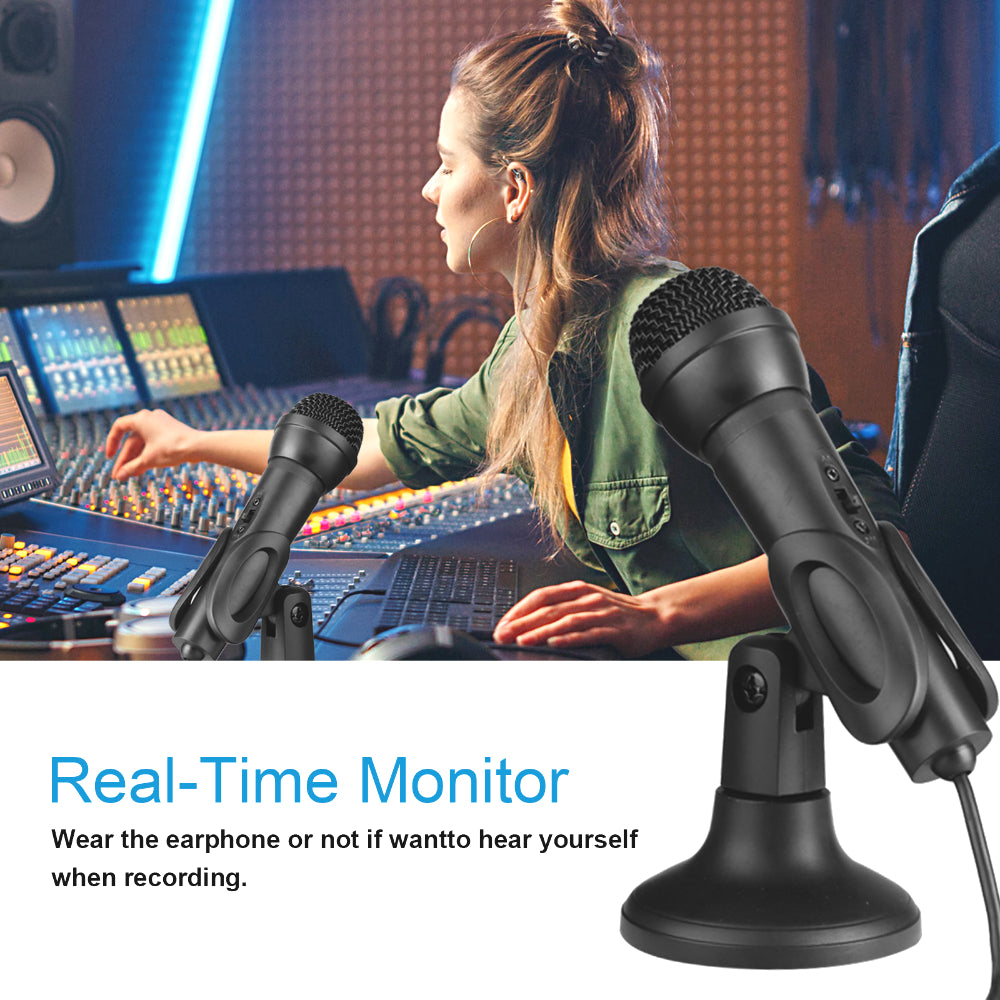 2.5M Wired Music Microphone with Type-C Converter - Perfect for Live Singing, Voice Chat, Network Education, Gaming Live Broadcast, and More - Hot Selling Product with Easy Conversion