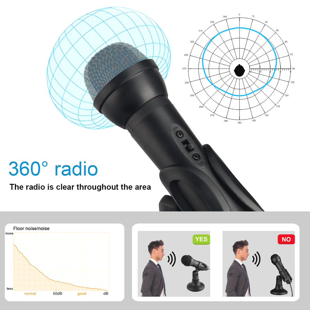 2.5M Wired Music Microphone with Type-C Converter - Perfect for Live Singing, Voice Chat, Network Education, Gaming Live Broadcast, and More - Hot Selling Product with Easy Conversion