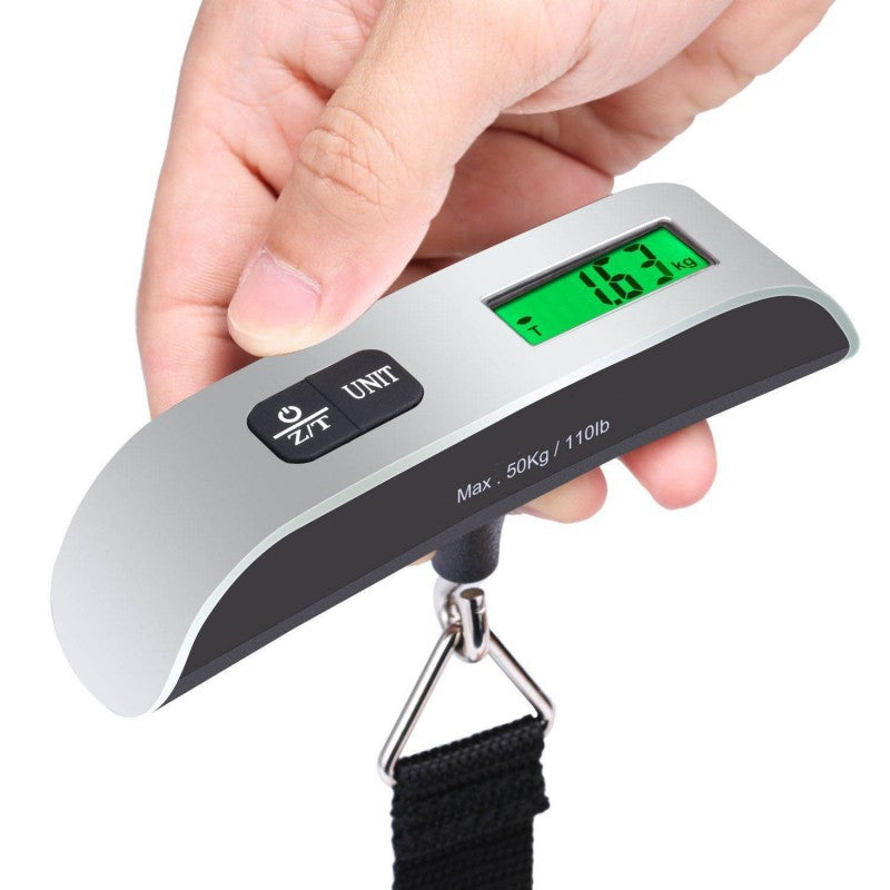 Luggage Scale, Electronic Scale, Portable Scale, Hook Scale, Parcel Scale, 110.23LB Mini Hanging Scale, Portable Spring Lifting Scale, Fishing Scale (Without Battery)