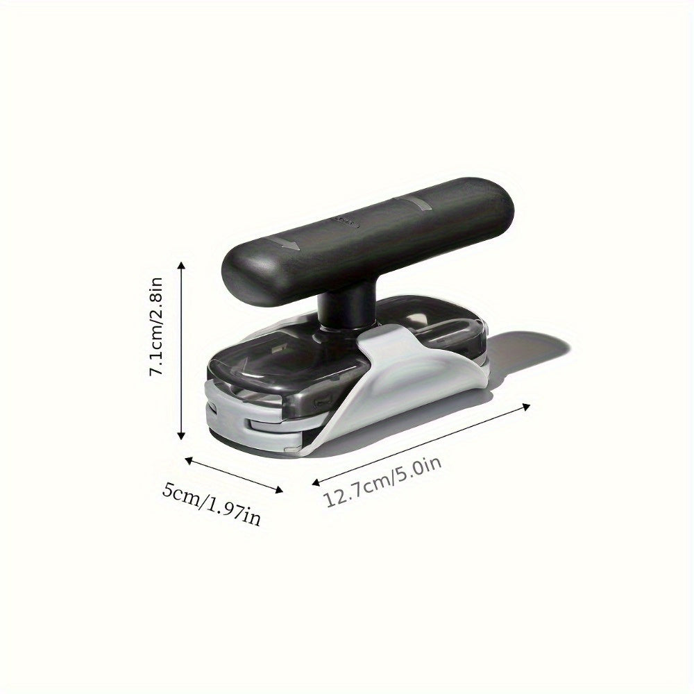 1pc Jar Opener, Adjustable Jar &amp; Bottle Opener, Adjustable Multifunctional Metal Can Opener, Jar Lid Gripper, Manual Jar Bottle Opener, Kitchen Accessories, Party Supplies