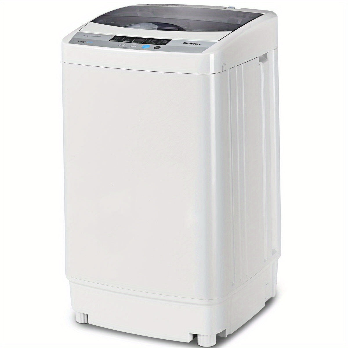 Portable Compact Washing Machine 1.34 Cu.ft Spin Pump 8 Water Level