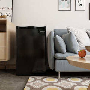 Maxmass 3.2 Cu.Ft. Compact Refrigerator Mini Dorm Small Freezer Reversible Door