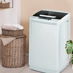 Lifezeal Portable Full-Automatic Laundry Washing Machine 8.8lbs Spin Washer Pump