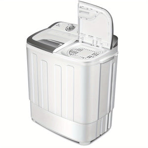 Lifezeal Mini Compact Twin Tub Washing Machine Washer 13lbs Spin Spinner