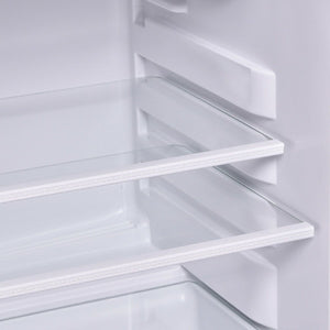 Double Doors 3.4 cu ft. Unit Compact Mini Refrigerator Freezer Black
