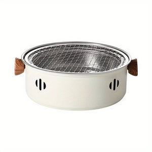 Smokeless Charcoal Grill - Portable Outdoor BBQ & Tea Cooking Stove, Perfect for Camping & Picnics Bbq Grill Outdoor Grilling Accessories For Outdoor Grill