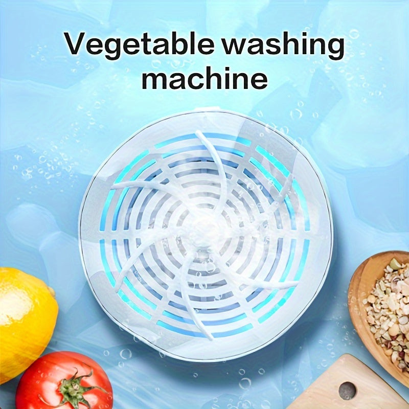 Portable Household Fruit And Vegetable Purifier, Meat Vegetables And Fruits Disinfection, Fruit And Vegetable Washing Machine