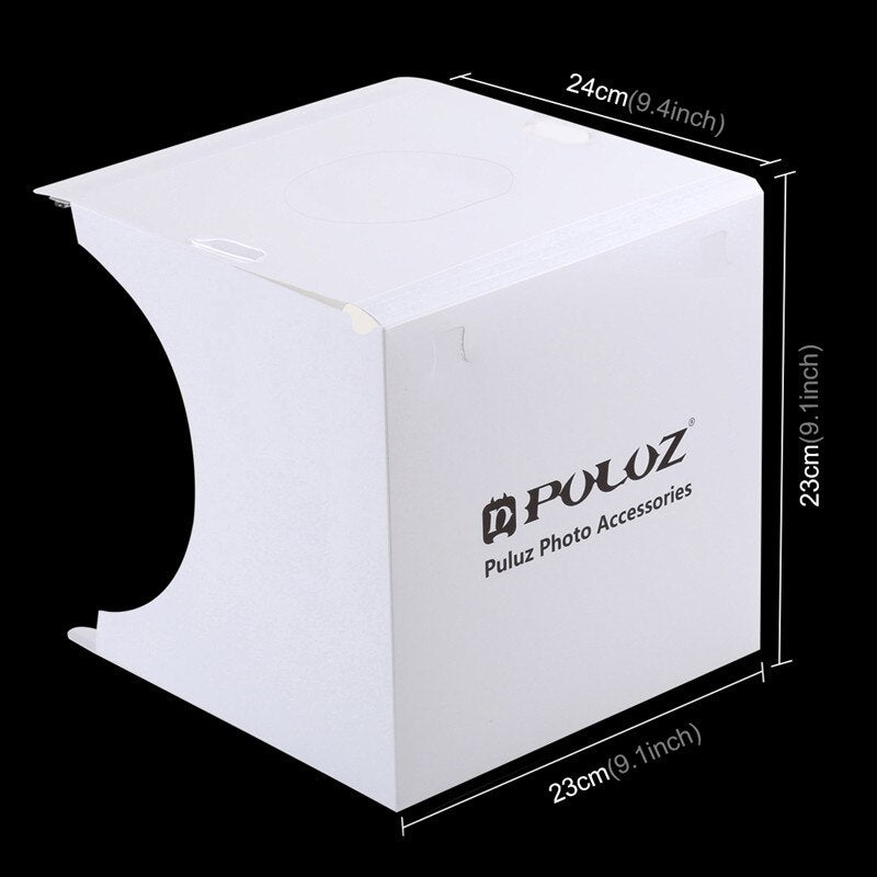 New Desktop Photo Studio Tent Portable Tabletop Shooting Light Box Photography Studio Kits Led Lights Softbox Lightbox 6 Colors