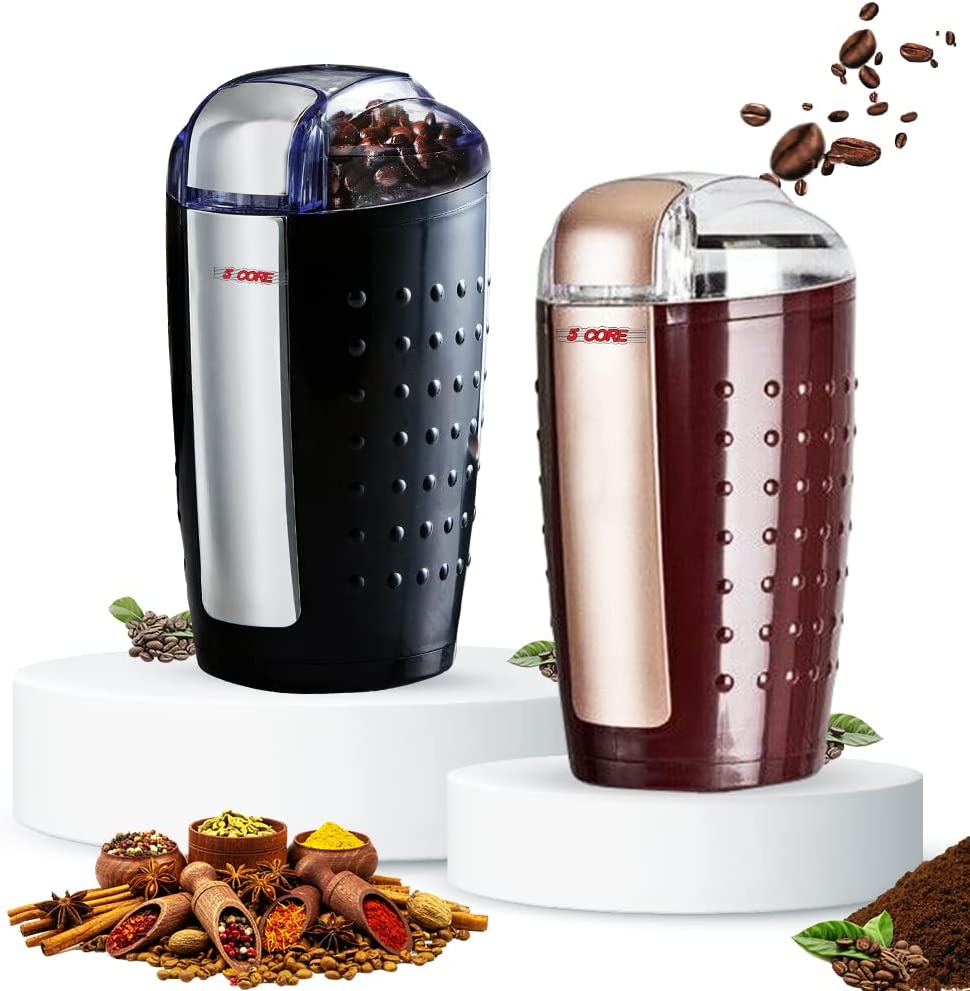 150W Electric Bean Spice 5 Core Coffee Grinder - Stereotech