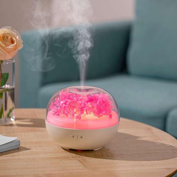 Eternal Flower aromatherapy ultrasonic essential oil diffuser - Stereotech