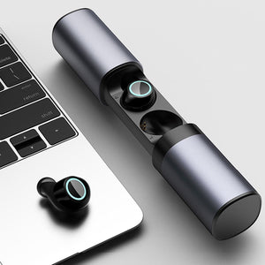 Wireless Headphones With Phone Charger - Stereotech