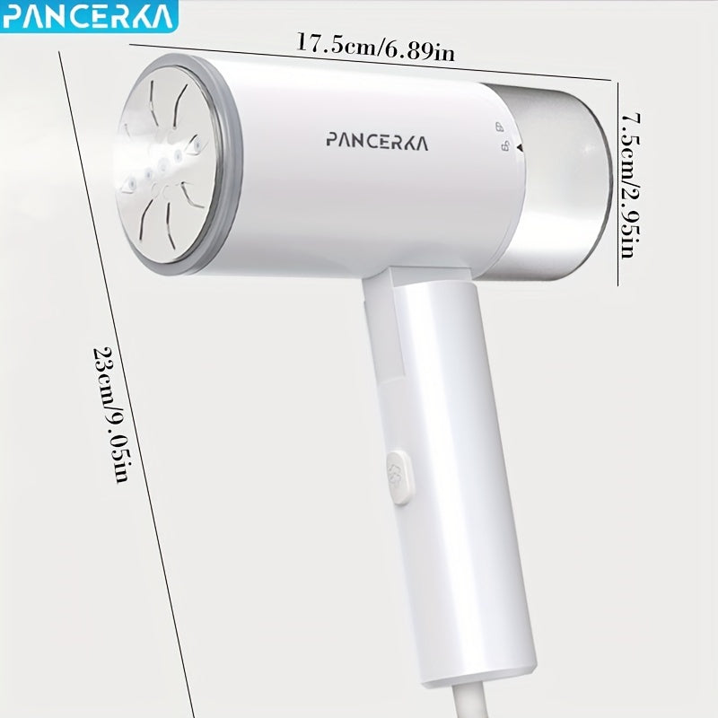 1pc Portable Handheld Fabric Steamer - 1200W Quick Heat, Foldable, Wrinkle Remover, Supports Dry/Wet Ironing, 30 Seconds Preheat, Travel-Friendly, Home, Dormitory Use, Easy to Store