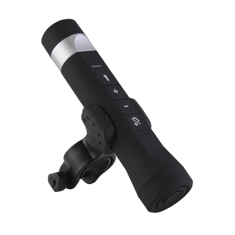 Outdoor Wireless Bluetooth-Compatible Speaker Flashlight Torch Power Bank Support TF FM