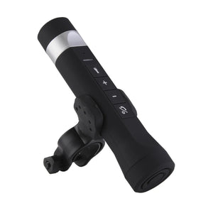 Outdoor Wireless Bluetooth-Compatible Speaker Flashlight Torch Power Bank Support TF FM