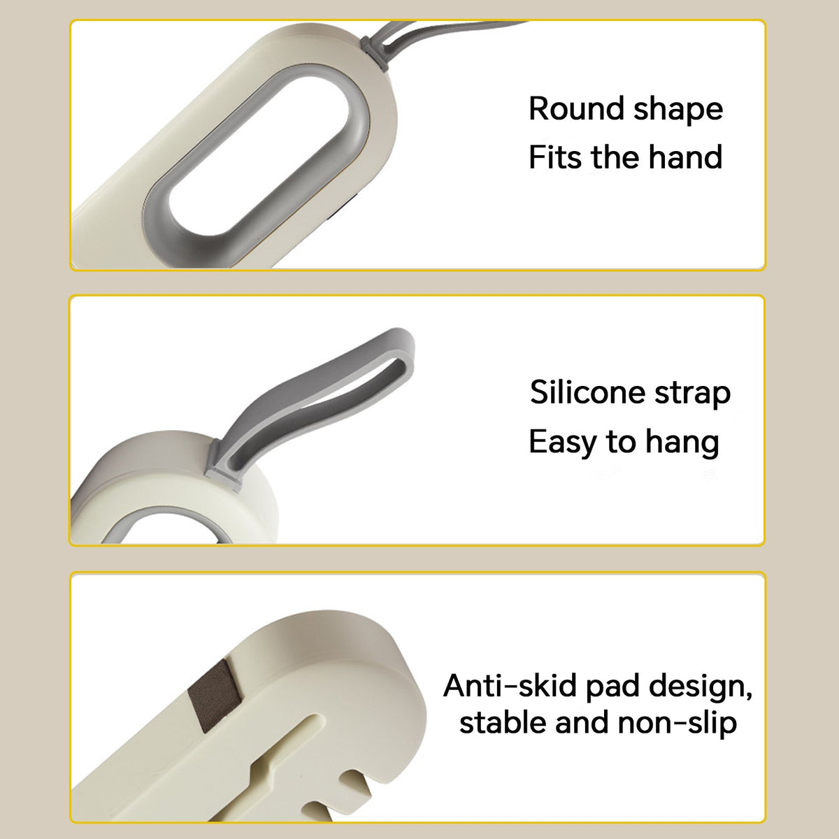 4 in 1 Kitchen Knife Sharpener Non-slip Multi-functional Knife &amp;