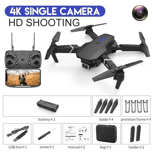4k Professional 1080p Wide Angle Drone - Stereotech