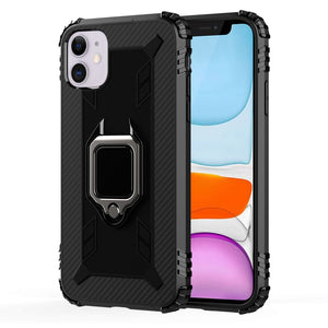 AMZER Sainik Case With 360° Magnetic Ring Holder for iPhone 12/iPhone