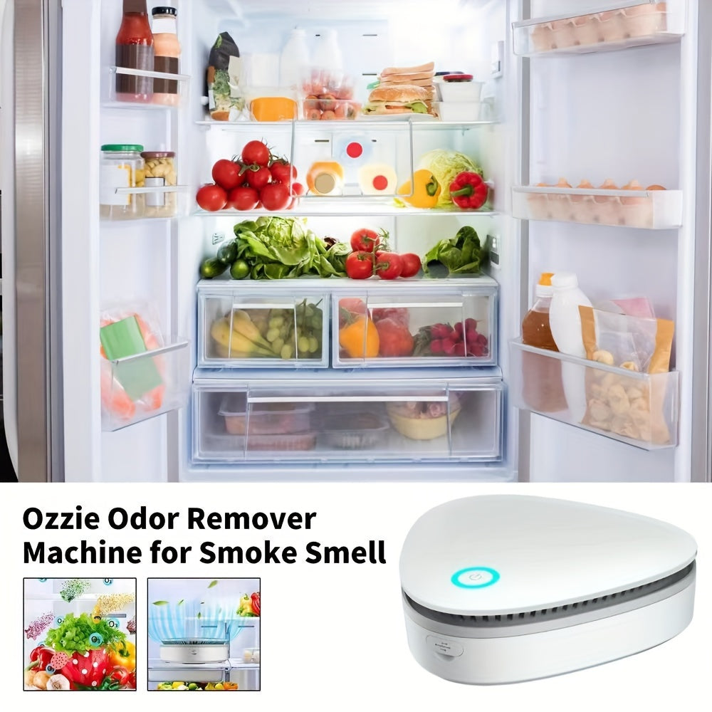 Ozone Sterilizer, Mini Air Purifier Refrigerator Sterilizer, Food Freshener Car Wardrobe Shoe Cabinet Deodorizer Ozone Generator Pet Deodorizer Car Air Purifier