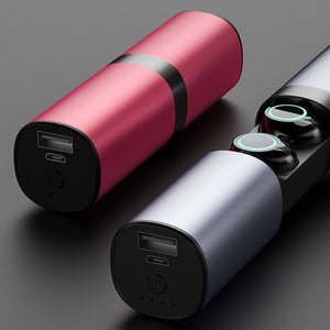 Wireless Headphones With Phone Charger - Stereotech