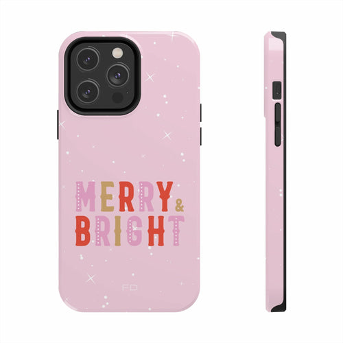 Merry &amp; Bright Tough Case for iPhone with Wireless Charging