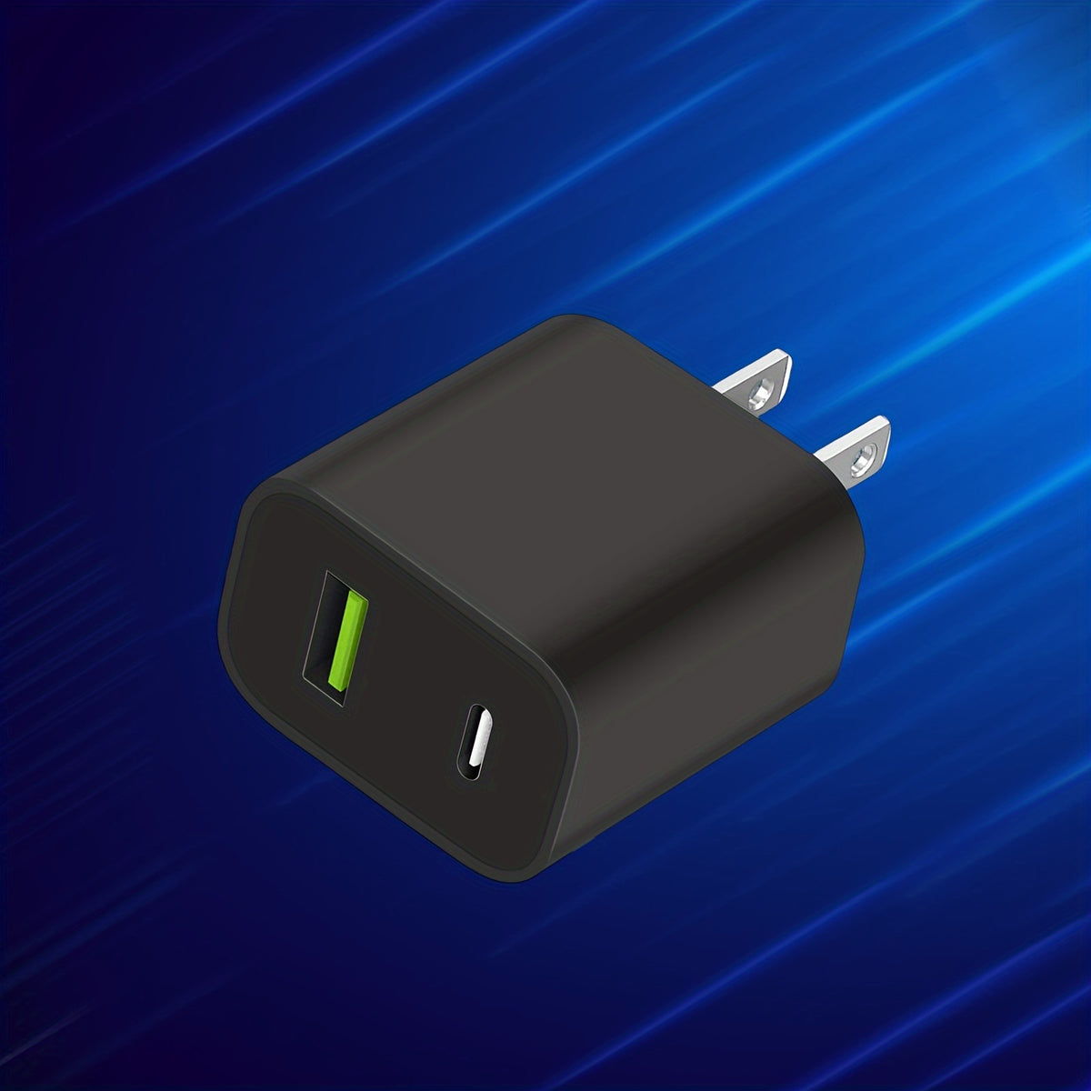 USB C Wall Charger Block, Dual Port Power Delivery Fast Type C Charging Block Plug Adapter 20W