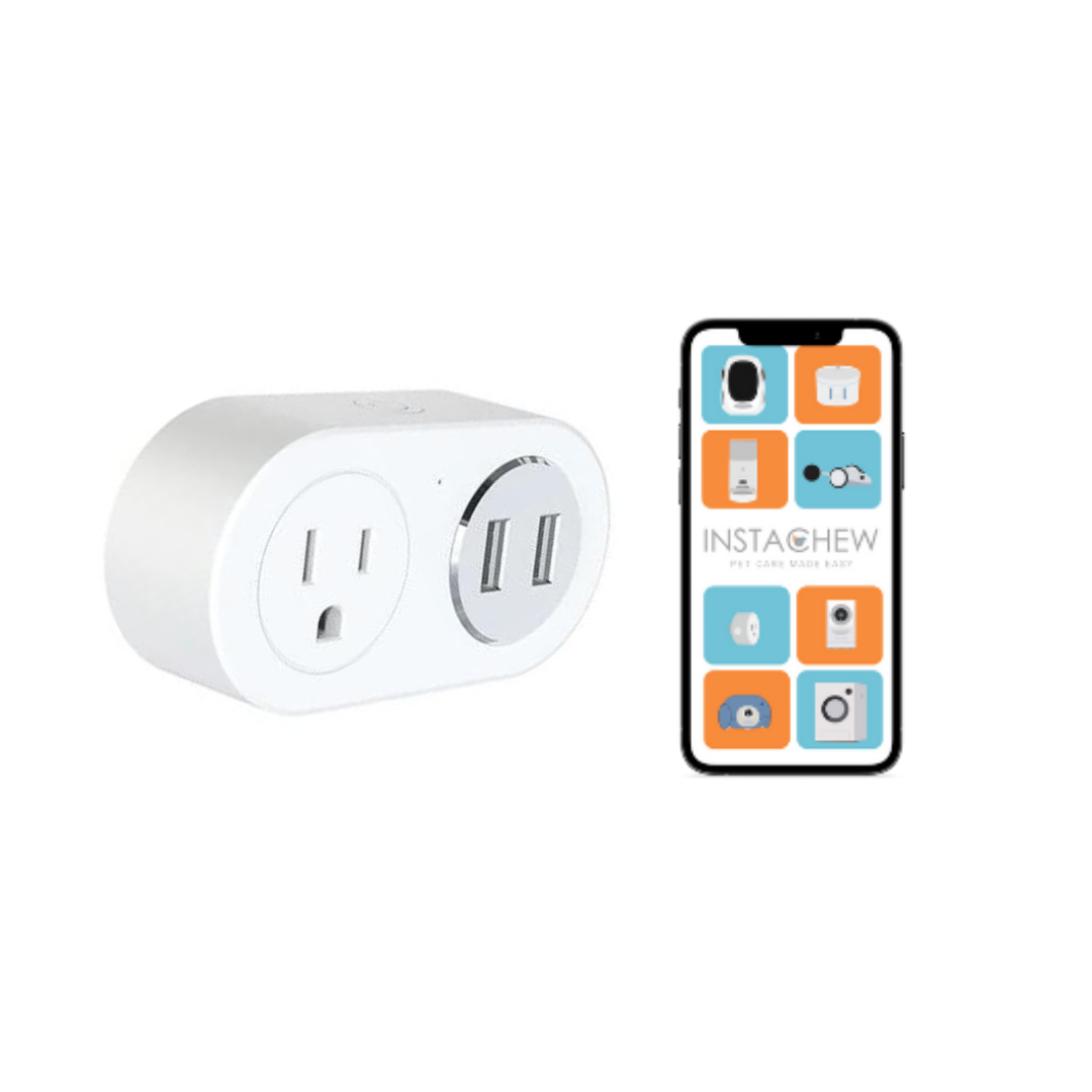 INSTACHEW Pure Connect Smart Plug With USB - Stereotech