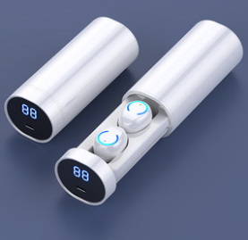 Wireless Dual Ear Bluetooth Headset - Stereotech