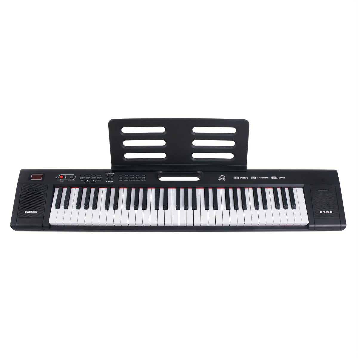 61-key Portable Rechargeable Electronic Organ, Beginner Entry 61-key Piano Electronic Organ, Practice Organ Entry