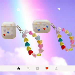 Color Love Chain Earphone Protective Case - Stereotech