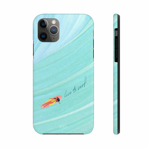Live to Surf Tough Case For iPhone With Wireless Charging - Stereotech
