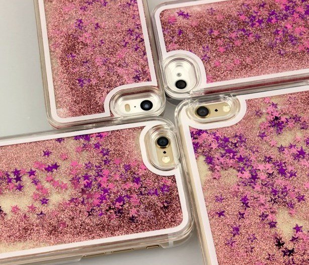 Pink Glitter iPhone Case